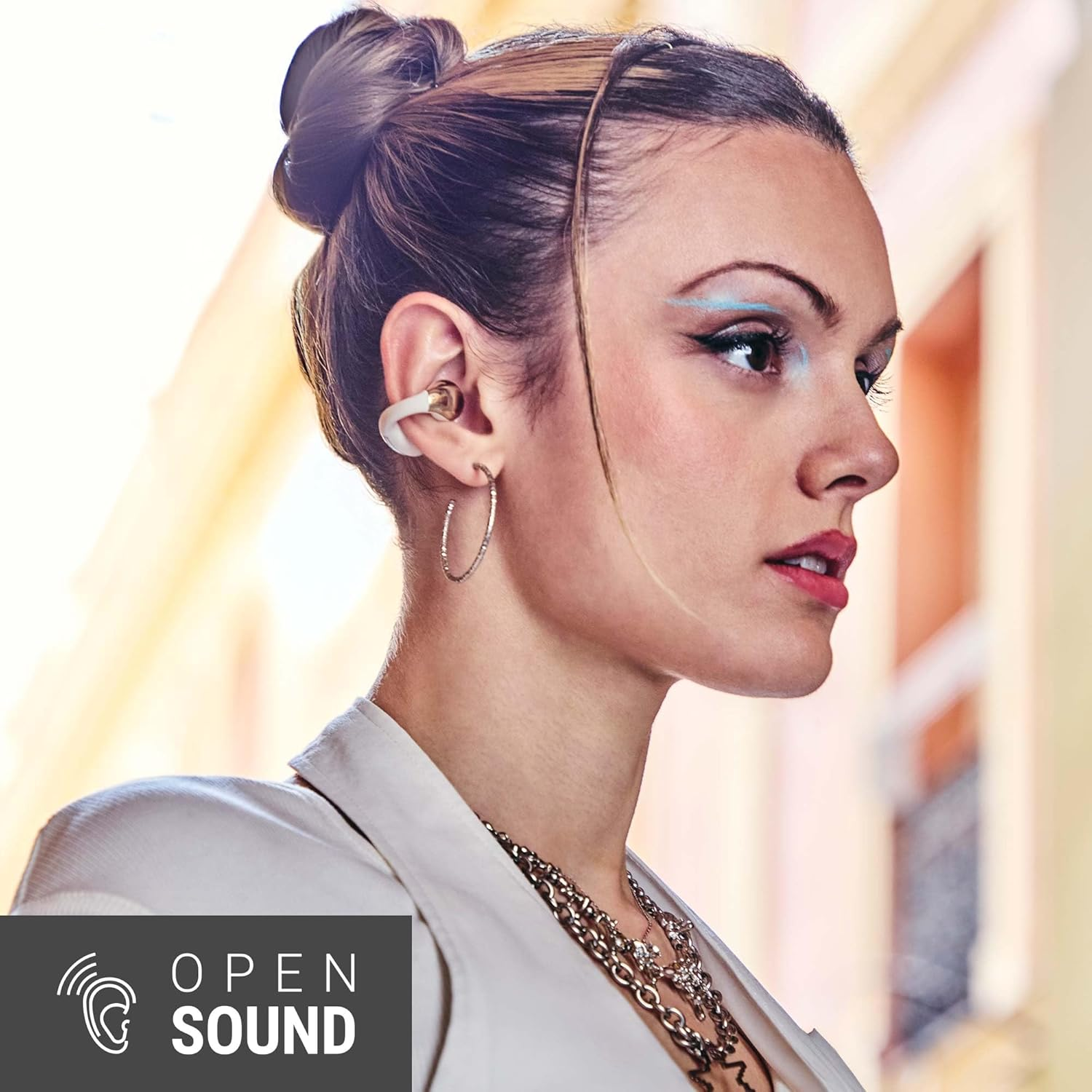 Energy Sistem Coolpods Open Sound Wireless Bluetooth Headphones, 25 Hours Battery, Noise Cancelling for Calls, IPX4, Waterproof, Comfortable and Flexible image number 5