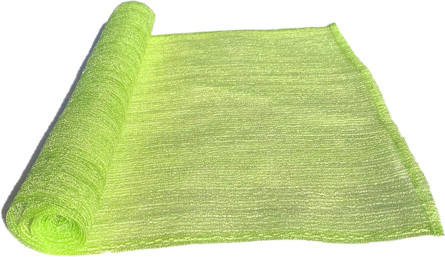 2 Pcs/Set LONG Home Sauna Spa Exfoliating Nylon Bath Cloth/Towel - Body Back Scrubber - Magic Shower Washcloth for Body - Shower Scrubber - Remove Dead Skin - Great for Skin Care in the Bath image number 1