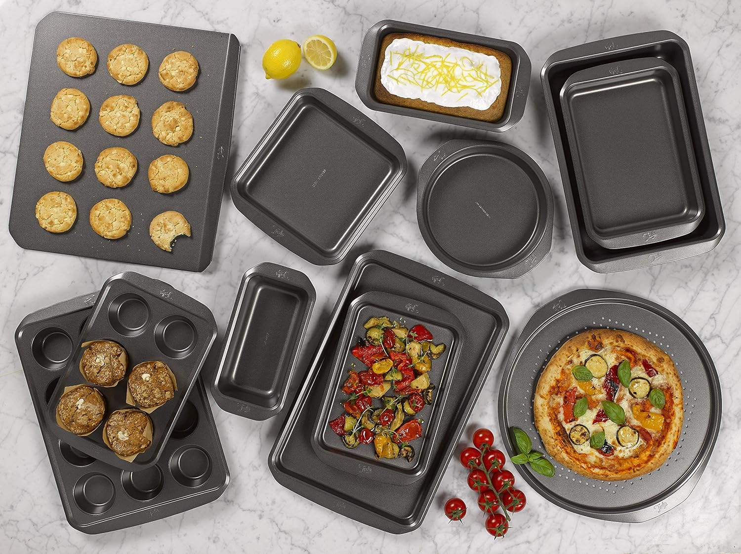 Tala Everyday Baking Set, with 9" Springform Cake Tins, 2Lb Loaf Tin and Baking Tray image number 6