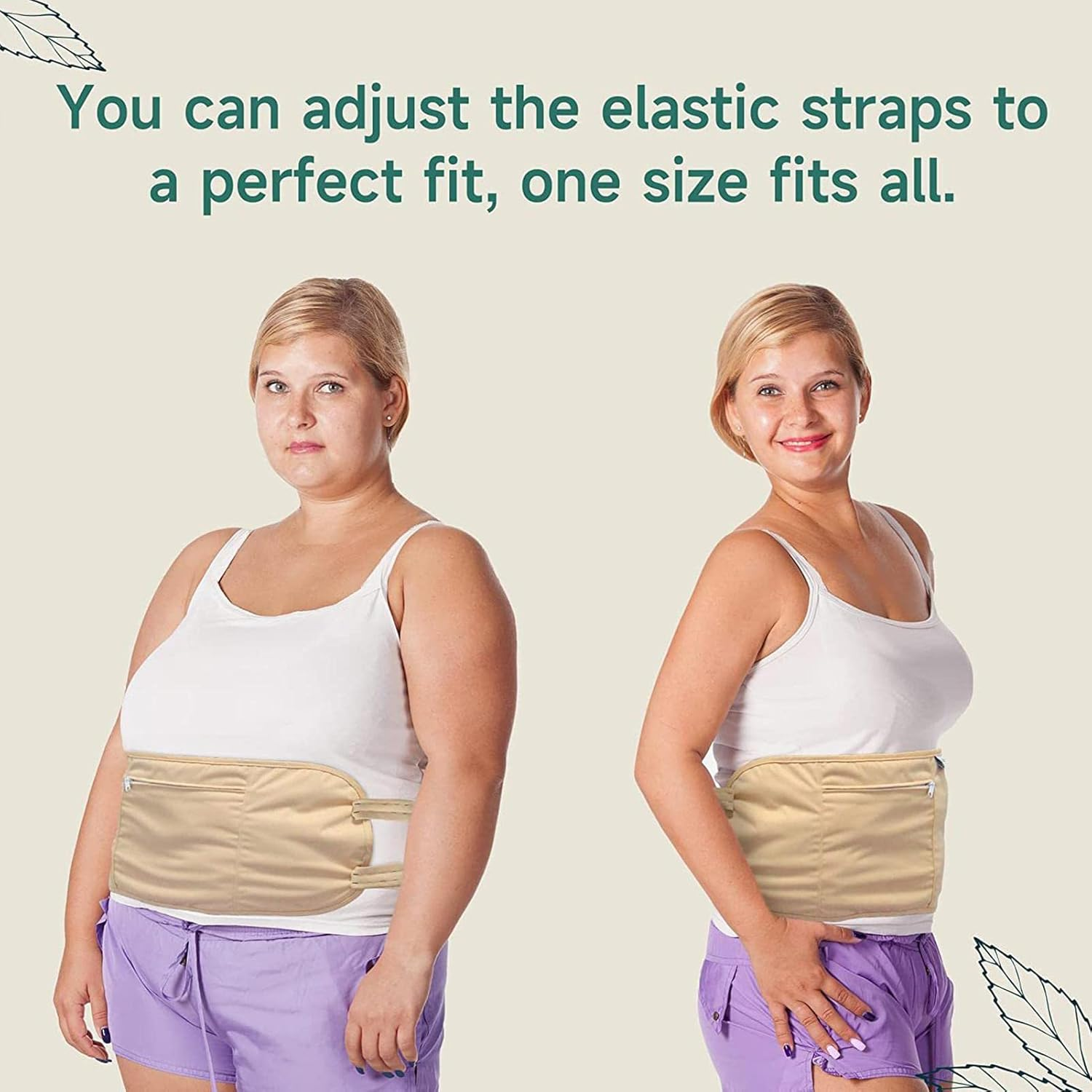 Castor Oil Pack | Cotton Wrap Pack for Castor Oil for Insomnia Constipations Inflammations | Reusable Castor Oil Conditioning Aid for Liver Abdomen Muscles to Improve Digestion image number 6