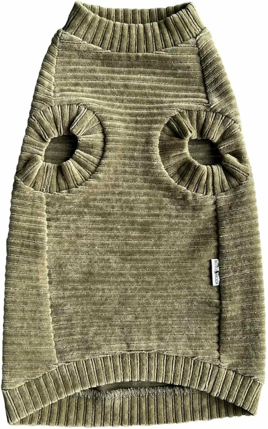 Kotomoda Hairless Cat'S T-Shirt Olives for Sphynx Cat (X-Large) image number 4