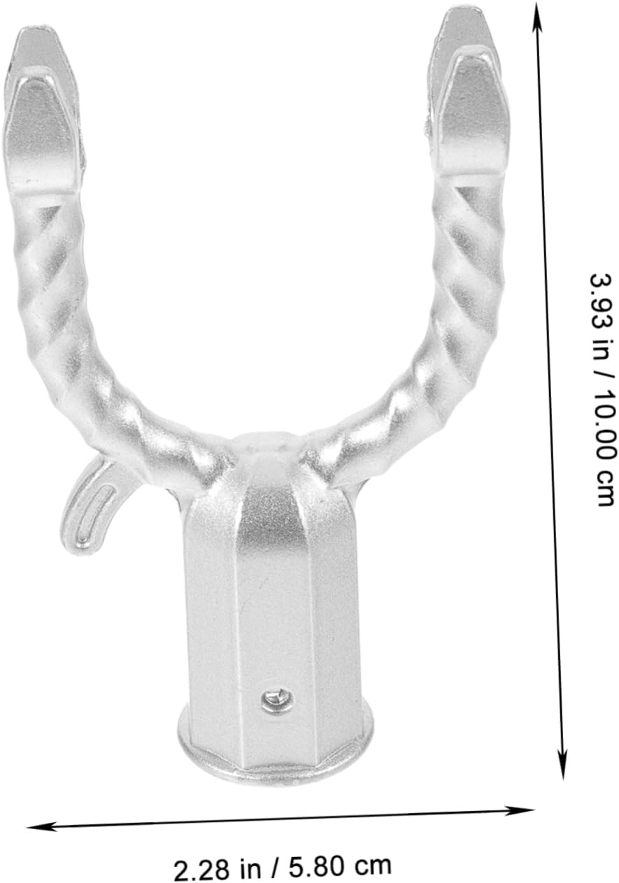 Toddmomy 6Pcs Tree Branch Support Forks for Garden and Orchard, Metal Plant Braces Silver Painted Finish, Tree Trunk Straightening Tools for Snow Pressure Resistance and Branch Stabilizing image number 2