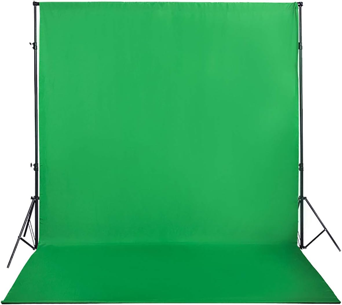 Hmtfoto Black Backdrop for Photography Durable Fabric Background Photo Backdrop Video Photography Studio (5X7Ft, Black)