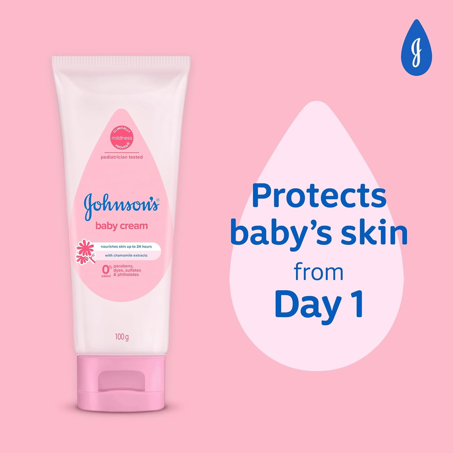 Johnson'S Baby Cream 100 G image number 2