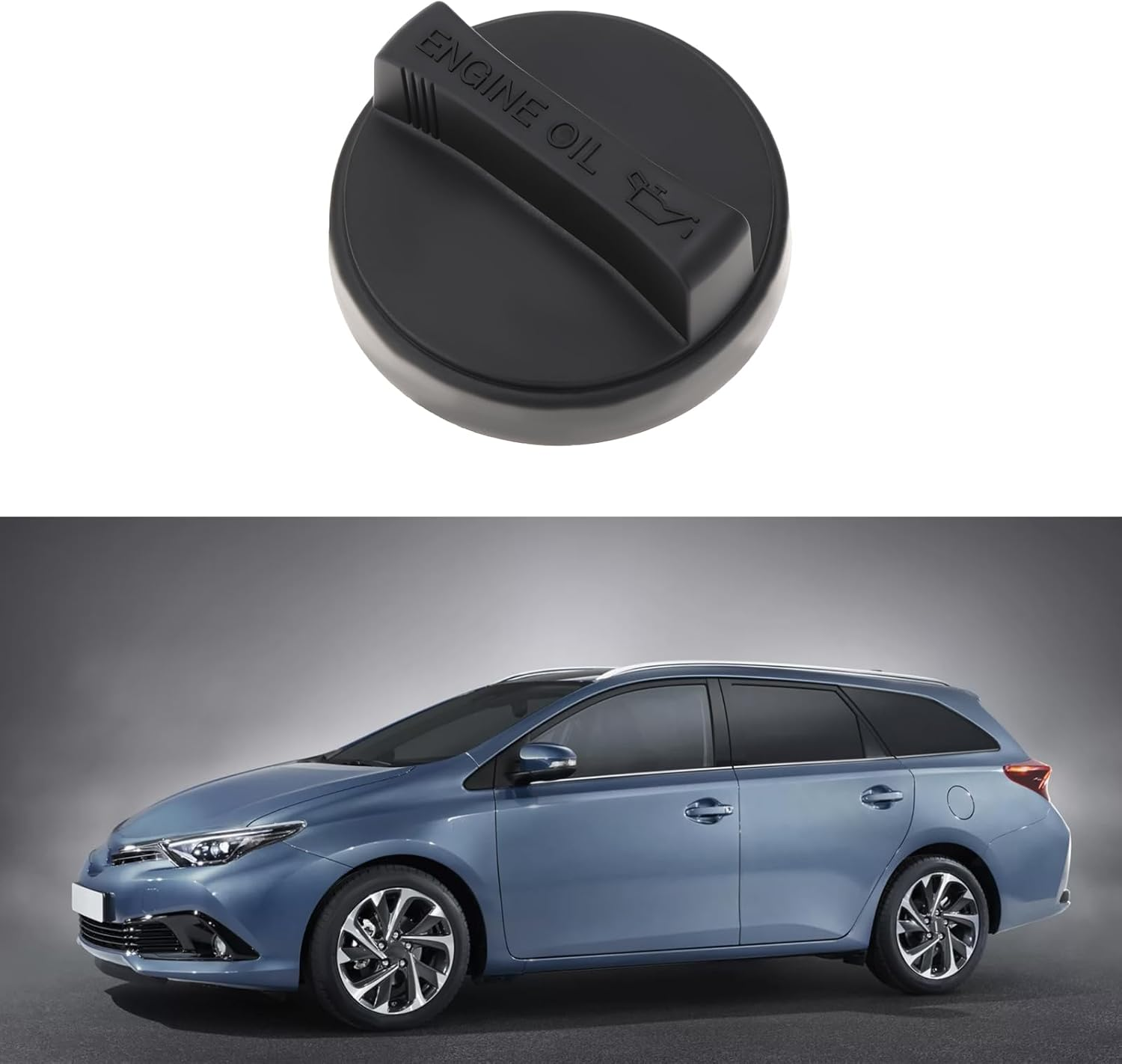 Emsea Engine Oil Filler Cap 12180-38010 Compatible with Toyota Auris Camry
