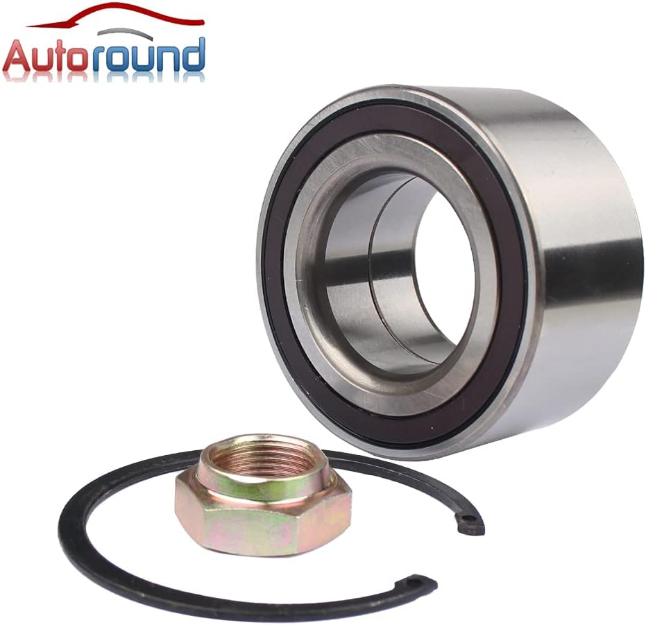 Autoround BR930558K Pair Front Wheel Bearing and Hub Assembly Compatible with Jeep Compass/Patriot 2007-2013, Dodge Caliber 2007-2012 5Lugs