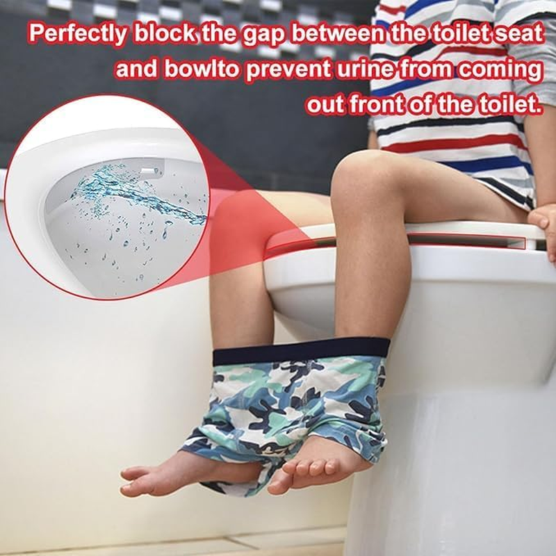 4 Pcs Toilet Pee Guard for Toilet Seat, Splash Guard Prevents Kids and Adult from Peeing Splash to Keep Toilet Clean, Potty Training Pee Splash Guard with Upgrad Super Stickiness image number 6