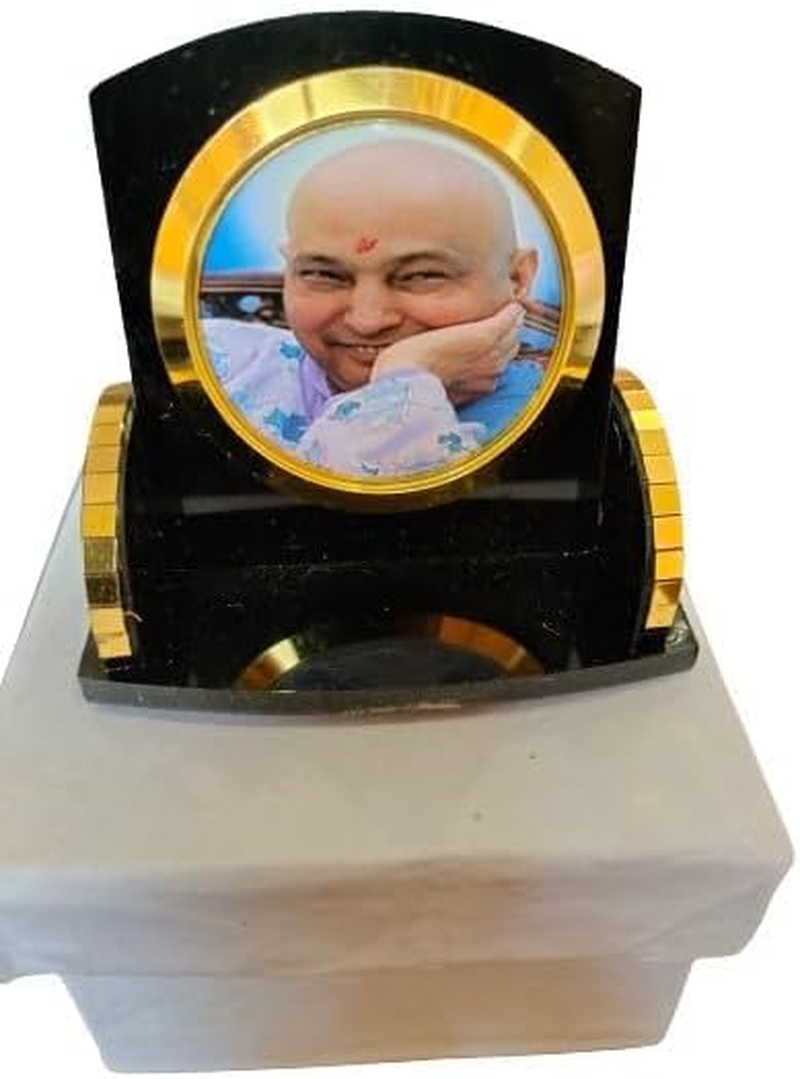 Guruji Car Swaroop Blessings Decorative Showpiece,Guru Ji CAR SWAROOP Ideal for CAR Dashboard .(6.5 Cm) Multicolor image number 1