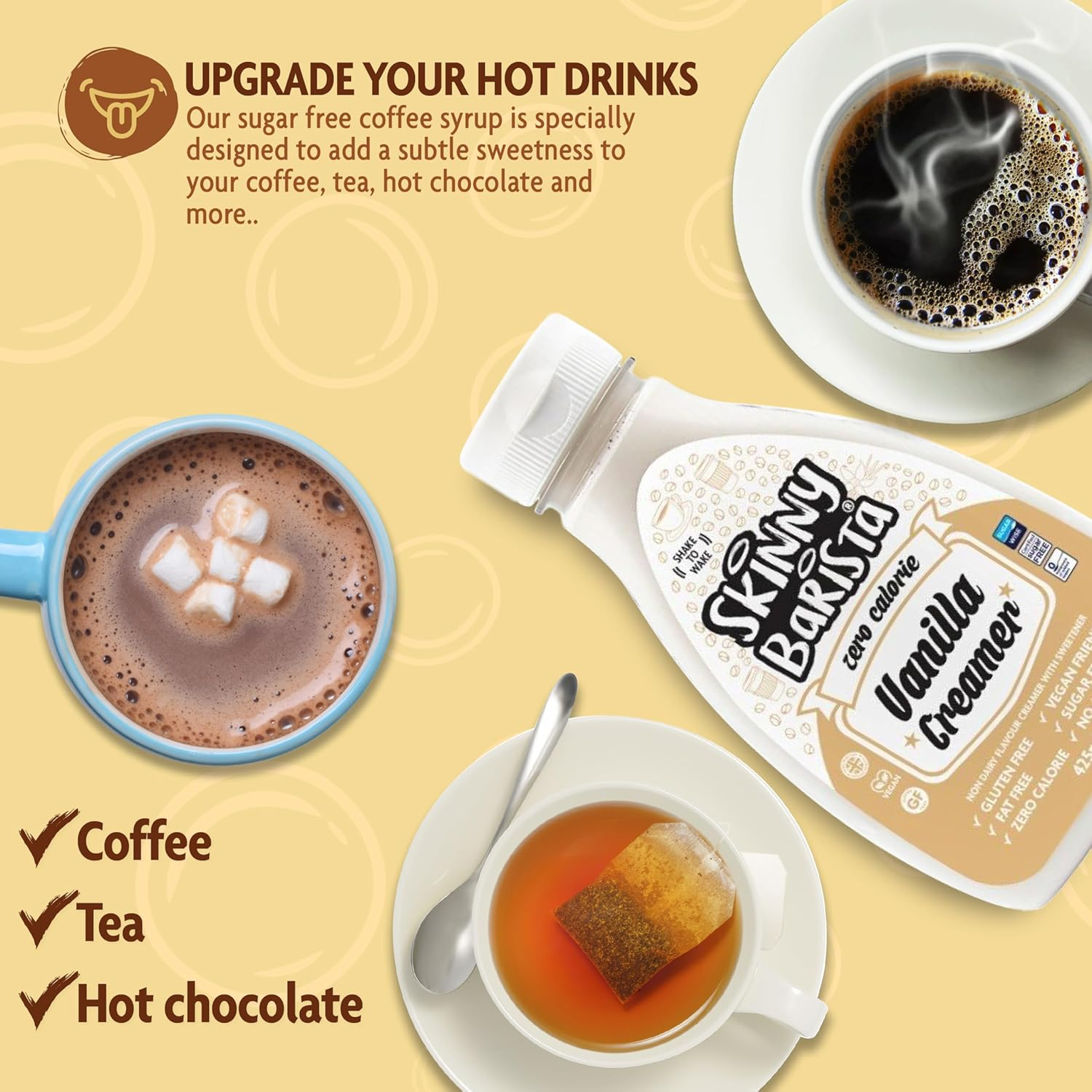 Barista Non Dairy Coffee Creamer 425Ml Vanilla