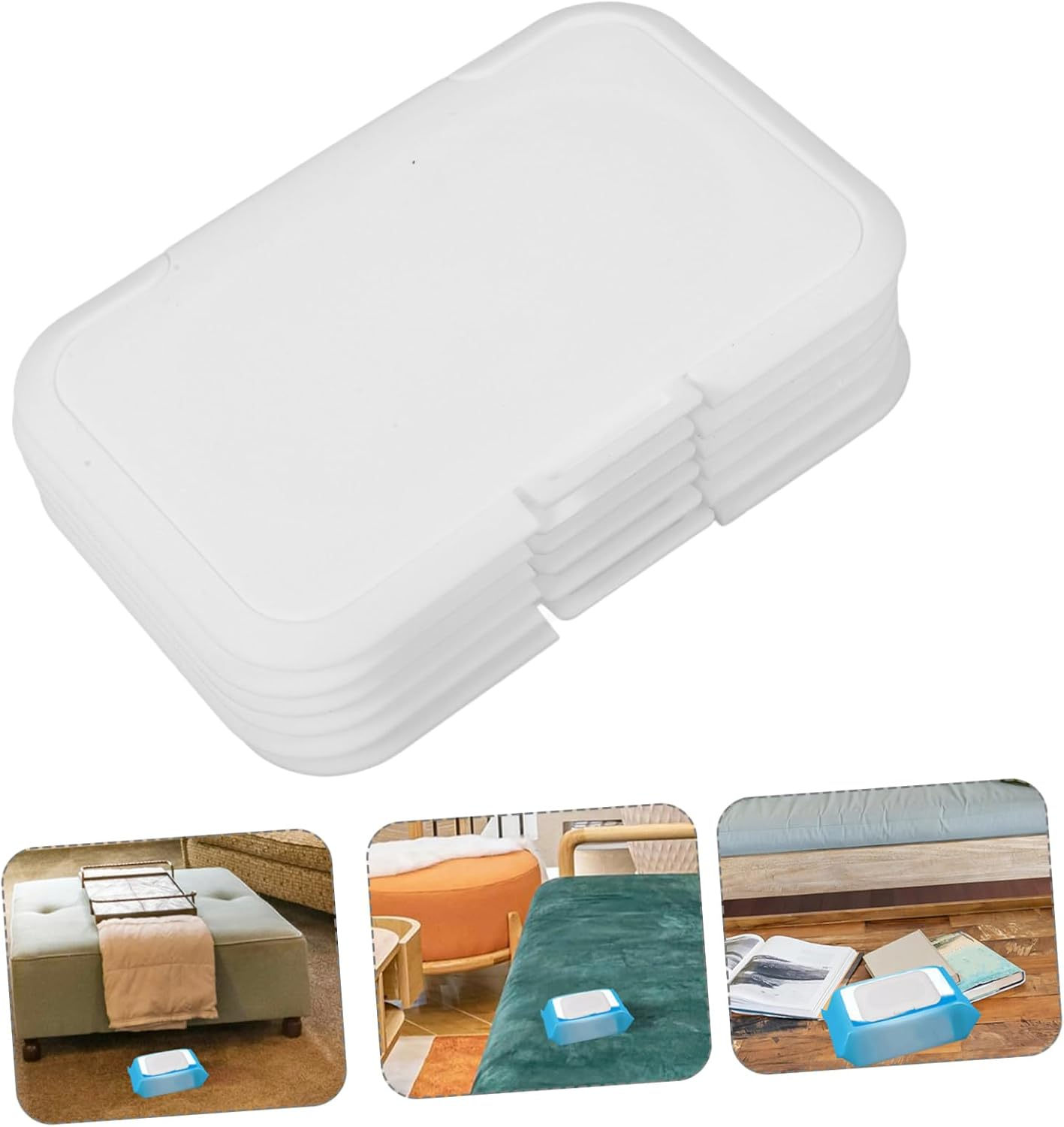 30Pcs Multi-Functional Wipe Flip Lid Airtight Leakproof Wipe Dispenser Cover Reusable Plastic Storage for Newborn Home Car image number 5