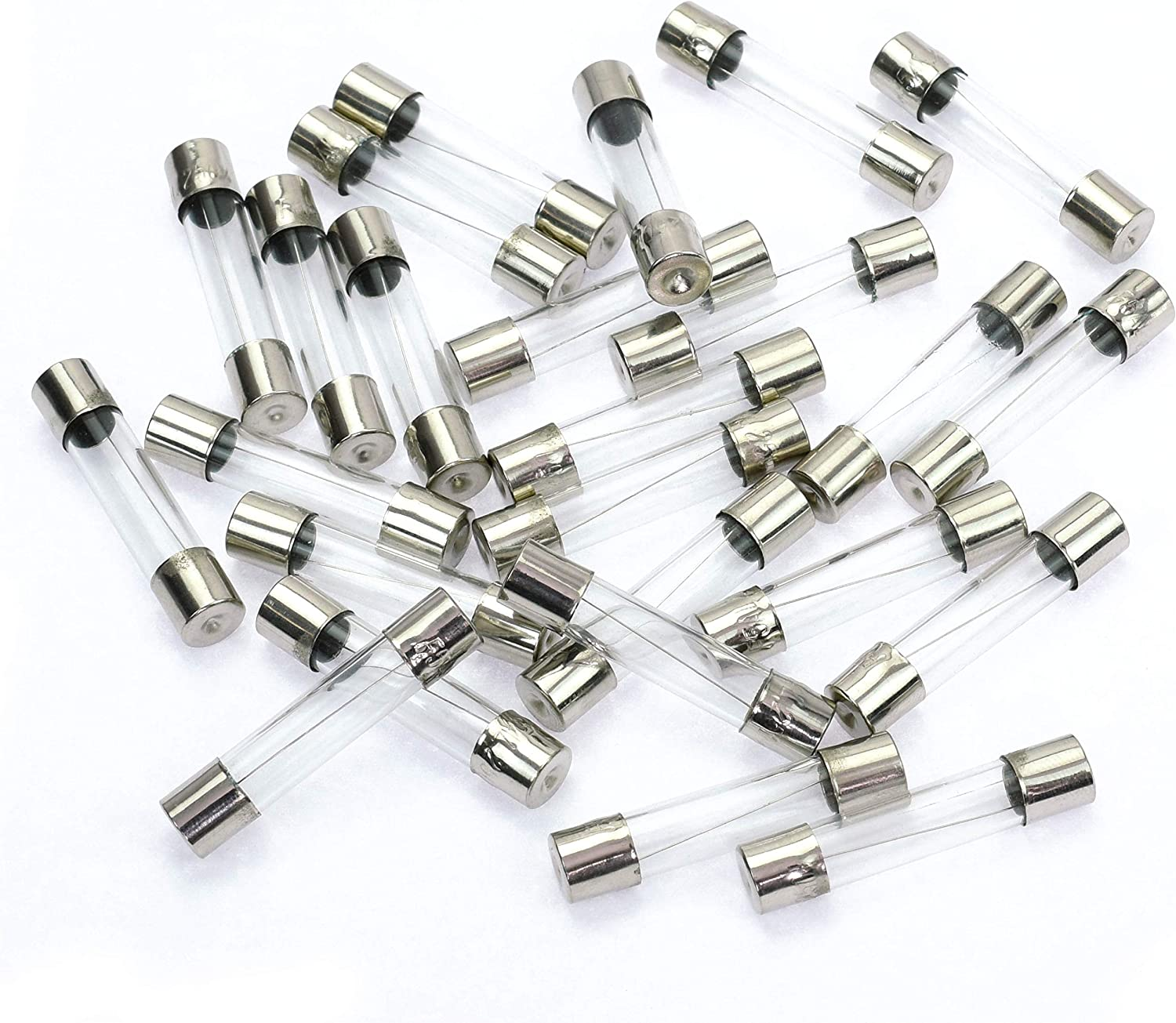 Conext Link AGC5-25 Series Nickel AGC Glass Tube Fuse 25 Pack 5 Amp image number 4