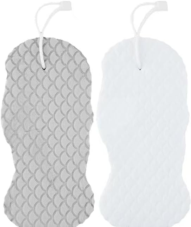 Yessmi 3D Soft Exfoliating Bath Sponge, 2Pcs Ultra Soft Bath Body Shower Sponge, Polyvinyl Alcohol, Exfoliating, Color B