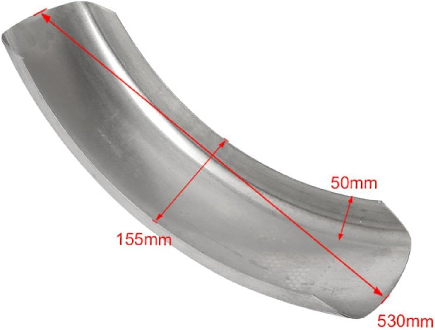 Rear Mudguard Rear Cover Back Mudguard Protector Motorcycle Splash Guard for Chopper, Long