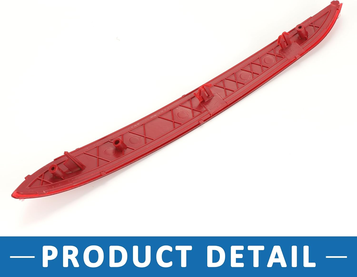 X AUTOHAUX Rear Left Side Bumper Reflector No.92405C1000 Bumper Reflector Side Marker for Hyundai Sonata 2015-2017 Red image number 6