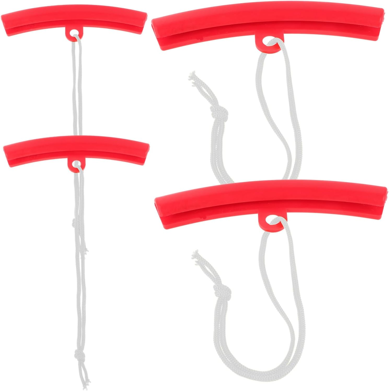 PAMINGONO 4Pcs Wheel Rim Protector Set Red Tyre Wheel Edge Savers Steel Rim Covers Replacement Tire Accessories Random Color