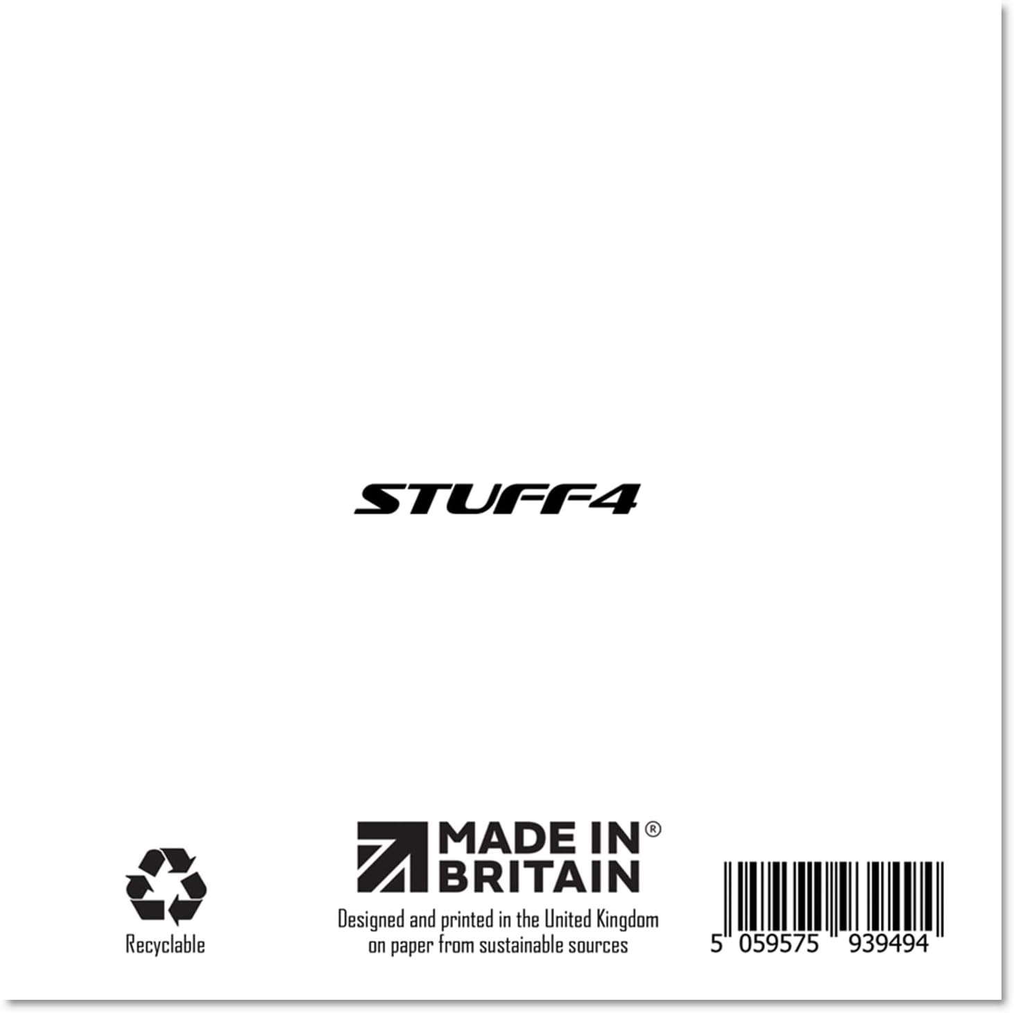 Birthday Cards for Dad from the Dog - Best Dog Daddy - Dog Birthday Card from Dog for Dad, Funny Dog Dad Gifts, 145Mm X 145Mm Joke Happy Birthday Greeting Cards for Daddy Papa - Daddy image number 3