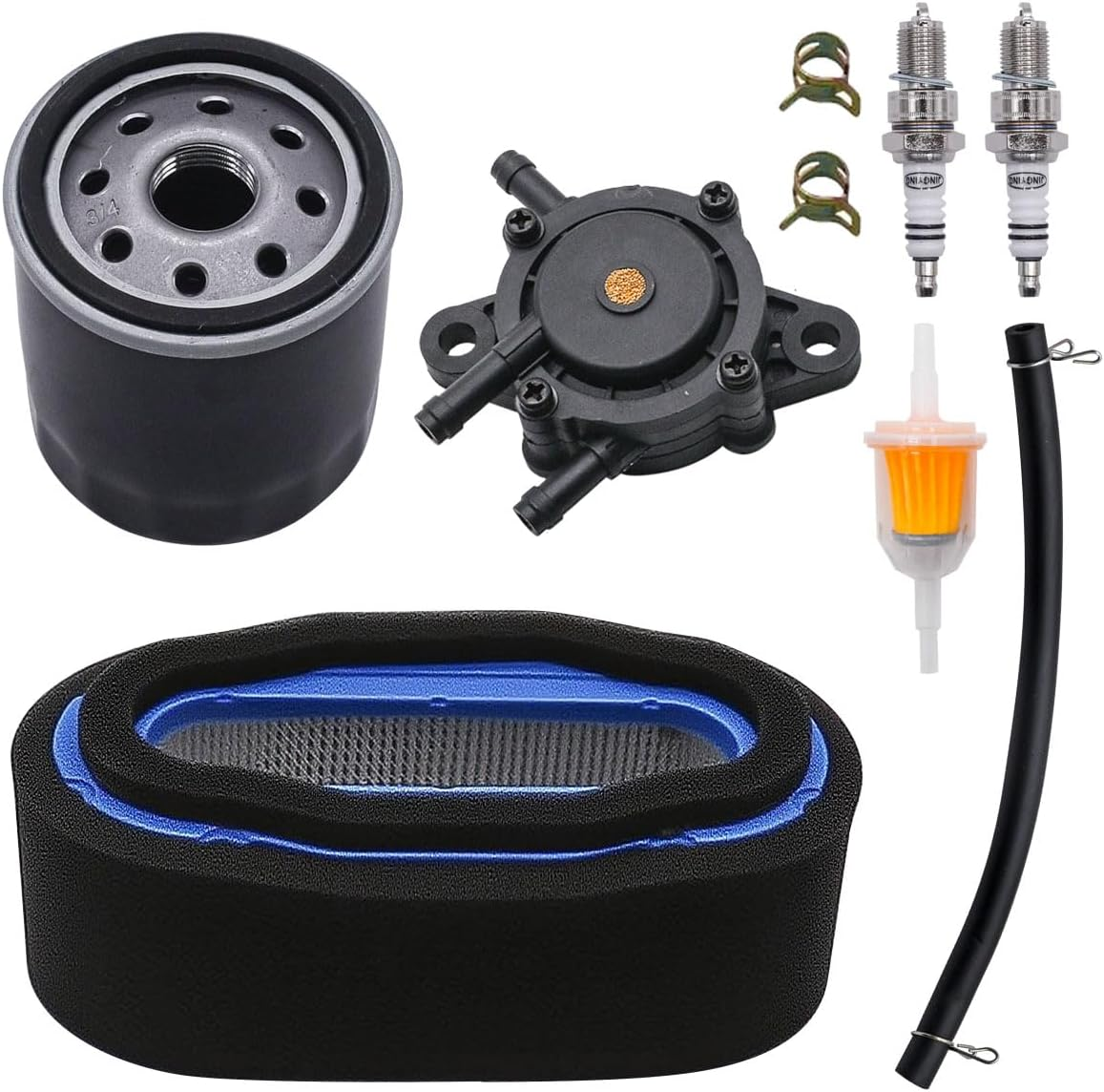 M150949 Air Filter for John Deere Z445 X500 GT245 LG249 X324 GX335 X340 GX255 X360 with Oil Filter Fuel Pump Kit image number 5