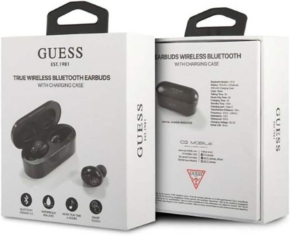 GUESS GUTWST31EK TWS Bluetooth Headphones + Docking Station Black image number 2