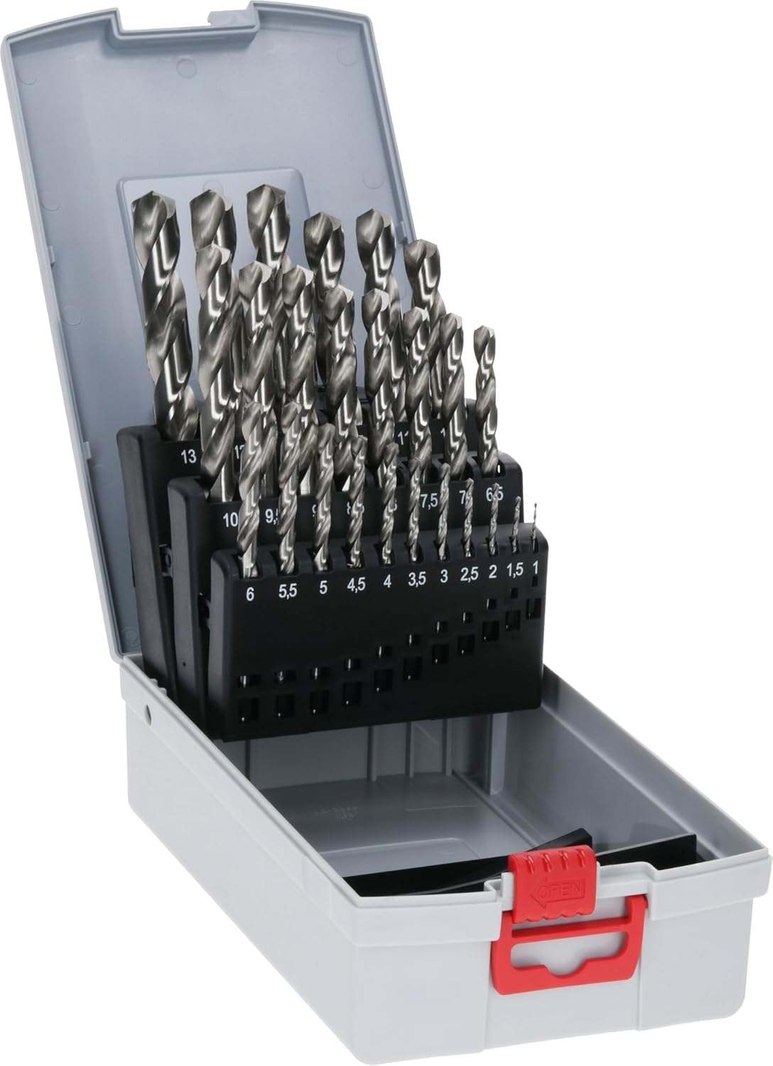 Bosch Professional 25Pc. HSS-G Probox Metal Drill Bit Set (For Steel, &Oslash; 1-13 Mm, Accessories Drill Driver and Drill Stand) image number 4