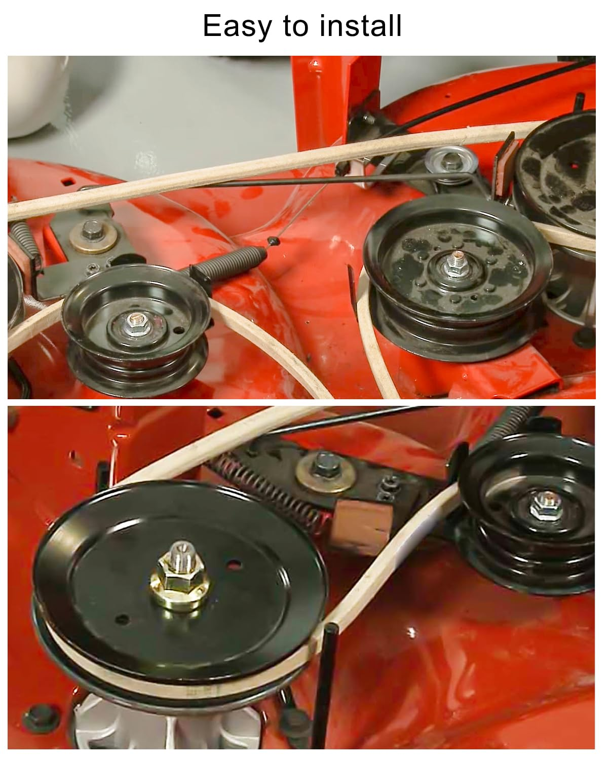 NTSUMI 5/8" X 178" Deck Belt Kevlar Fit for Toro Ferris IS2100Z IS3200Z 61" Lawn Mower, Drive V-Belt Replace 5103616 133-7076 image number 2