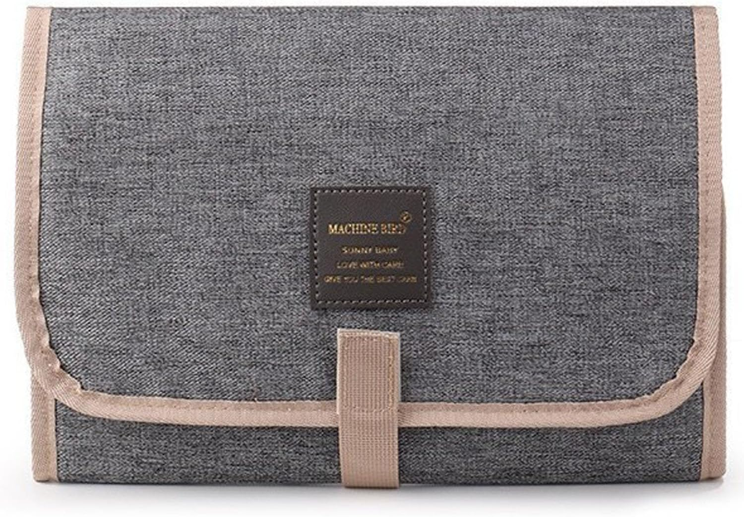 Mtxorvix Nappy Changing Mat,Portable Change Mat, Portable Baby Change Mat, Foldable Waterproof Changing Pad Travel Change Mat, Mat for Home Travel outside (Grey)