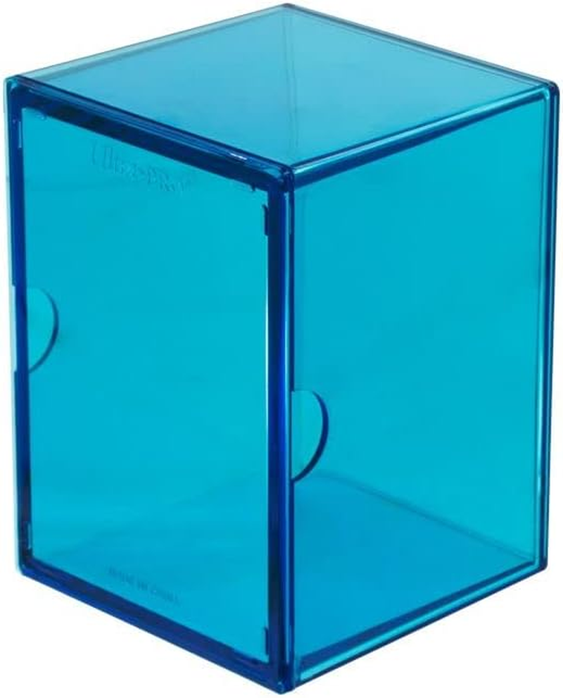 Ultra Pro Eclipse 2-Piece Deck Box, Sky Blue - Apple Red image number 2
