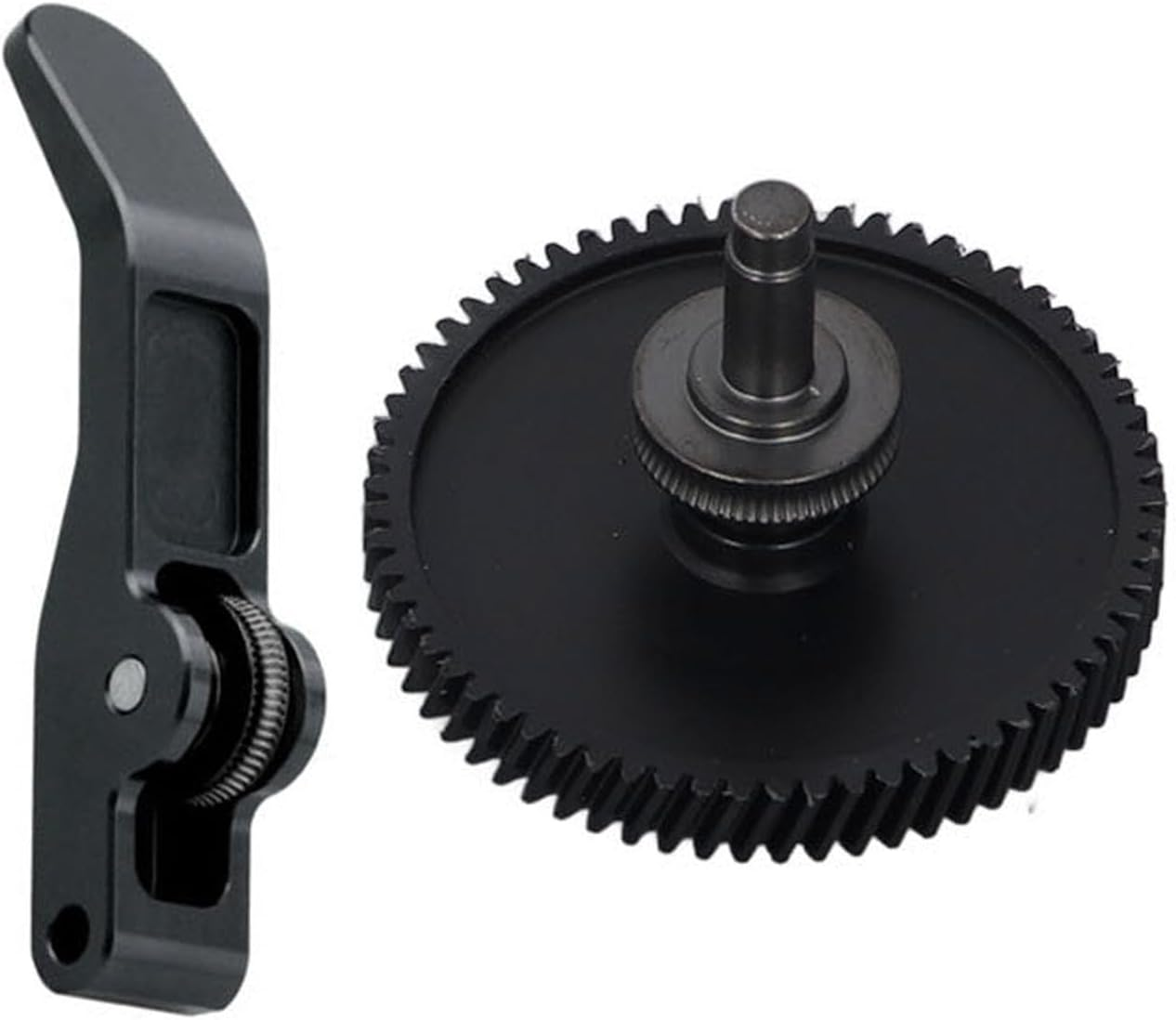 Hardened Steel Extruder Gear Assembly with Integrated Shaft Design, Knurled Appearance, Aluminum Handle, Nano Coated Gear, for Lab A1, A1 Mini 3D Printer Accessories image number 5