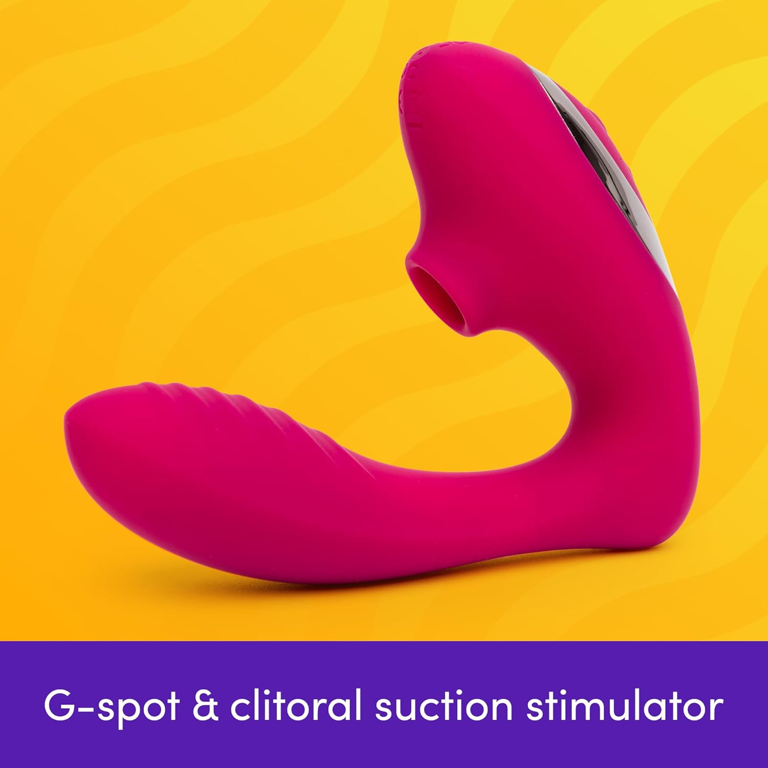 Lovehoney Indulge Clitoral Sucking Toy - Vibrating Sex Toy for Clit and G-Spot Double Stimulation - Waterproof Sucker Vibrator - Silicone Vibrating Adult Sex Toys for Women image number 6