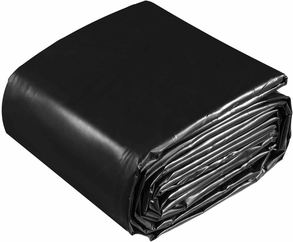 6X5M Pond Liner HDPE Fish Waterfall Water Garden Koi Pool Skin Pad Black Fountain Landscaping Reservoir Heavy Duty 0.2Mm image number 2