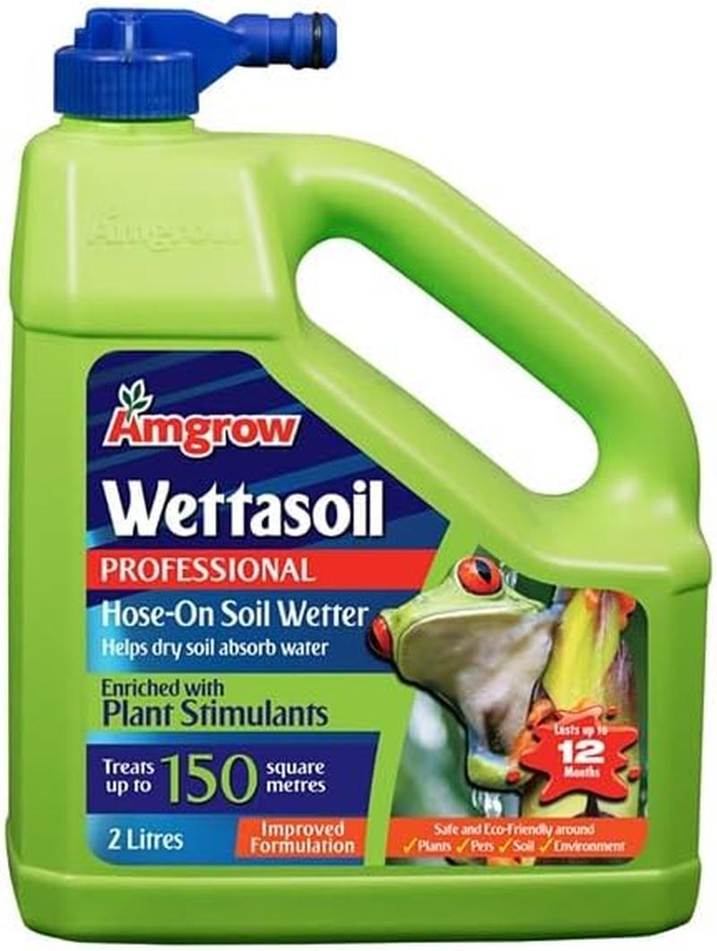 Amgrow Wettasoil Professional Hose-On Soil Wetter 2 Litre