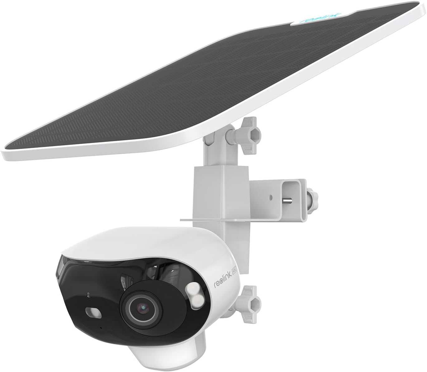 TIUIHU 2 in 1 Camera Gutter Mount for Reolink Argus 4 Pro/Argus 3 Pro/Argus 3 Ultra/Argus Eco Ultra Solar Surveillance Camera Outdoor Battery