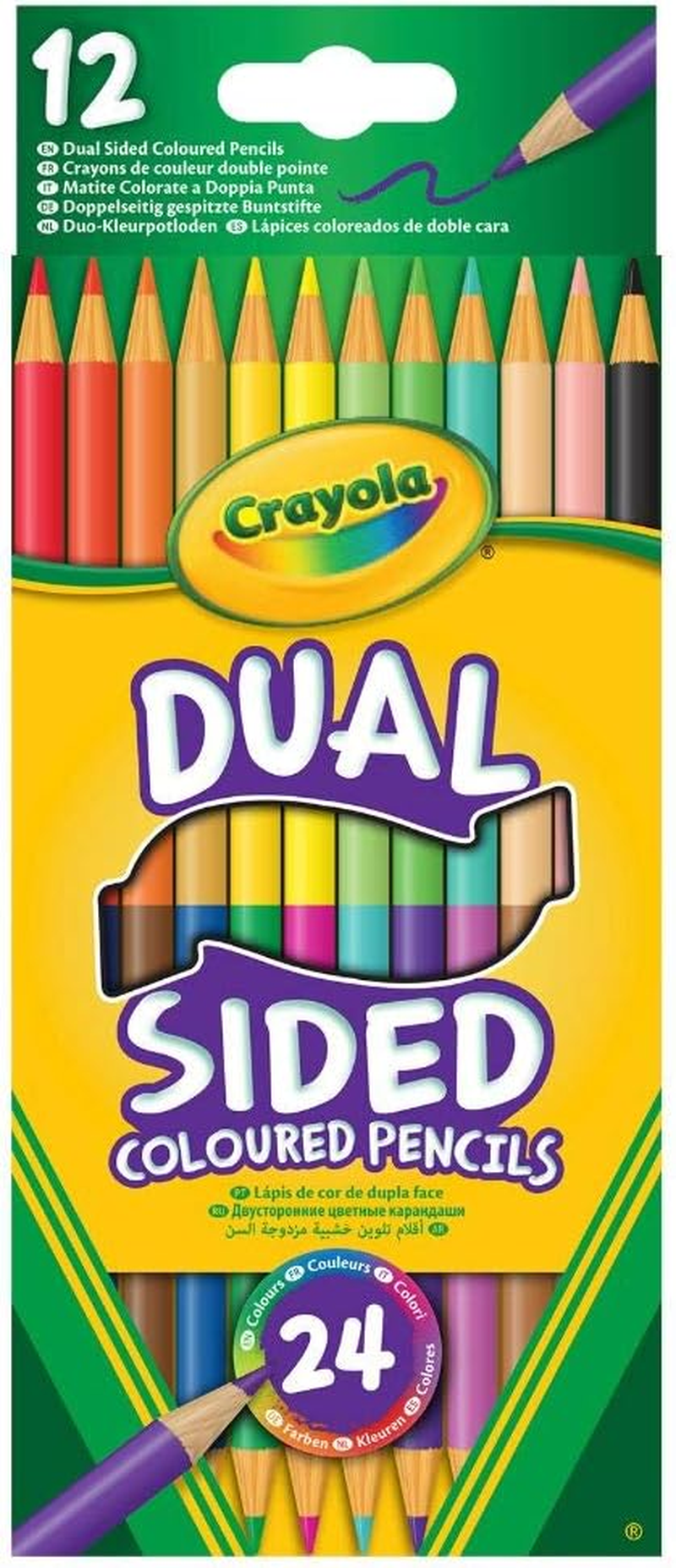 CRAYOLA 108125753 Dual Sided Pencils, Multi image number 4