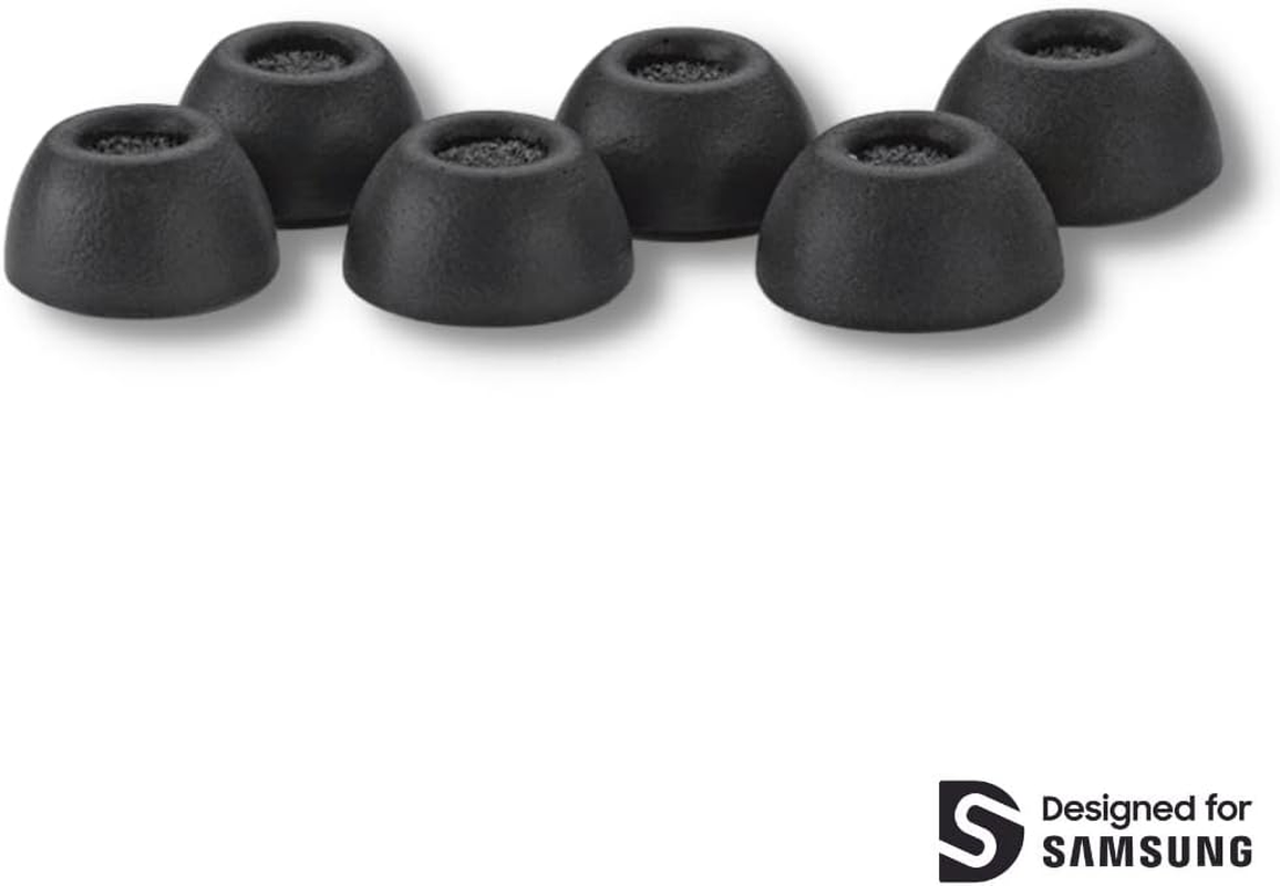 Comply Foam Earbud Tips for Samsung Galaxy Buds2 Pro, Large, Black (3 Pairs) 32-21113-24 image number 3