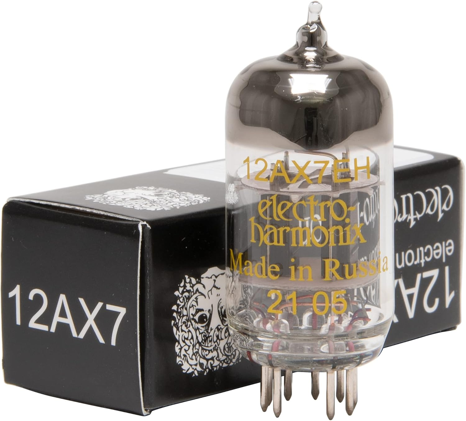 Electro-Harmonix Vacuum Tube 12AX7EH /TM Double Pole Match, Miniature/Mt, Double 3 Pole Tube TEH12AX7/TM