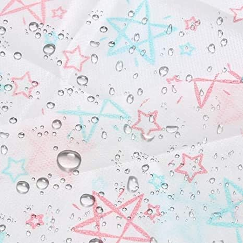 KMAKII Large Size Disposable Toilet Seat Cover,Hygienic Waterproof PE Potty Seat Cover Portable Non-Slip Toilet Covers Travel Packed for Toddler Kids Adults Pregnant Women,20 Pack image number 3