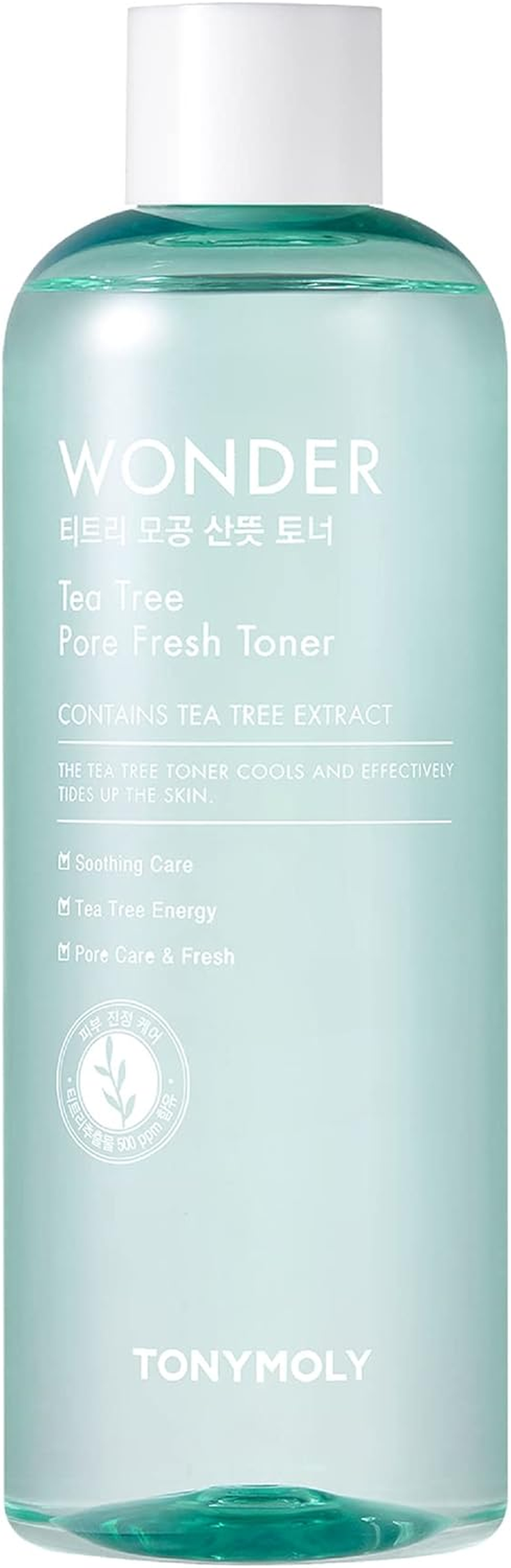 Tonymoly Wonder Tea Tree Pore Fresh Toner 500 Ml image number 1
