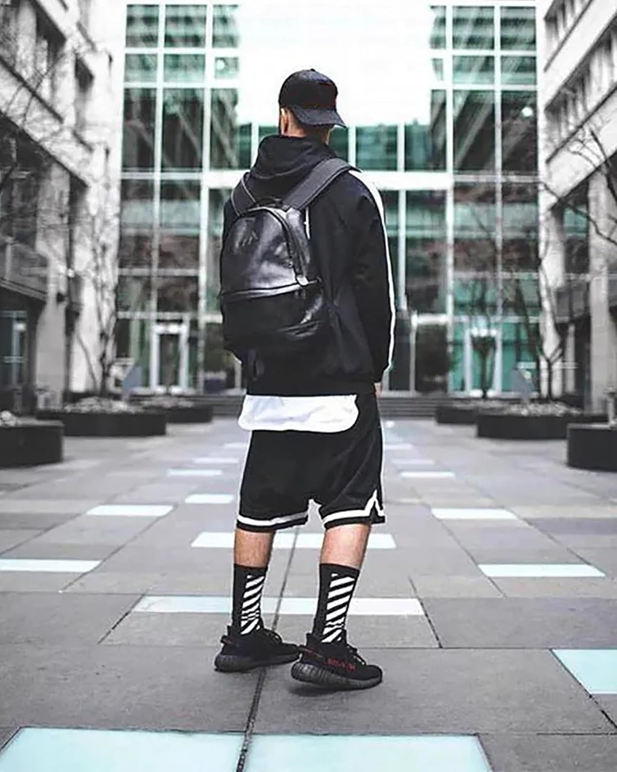 DIOTSR Mens Mesh Basketball Shorts Running Athletic Gym Workout Shorts with Zip Pocket image number 5