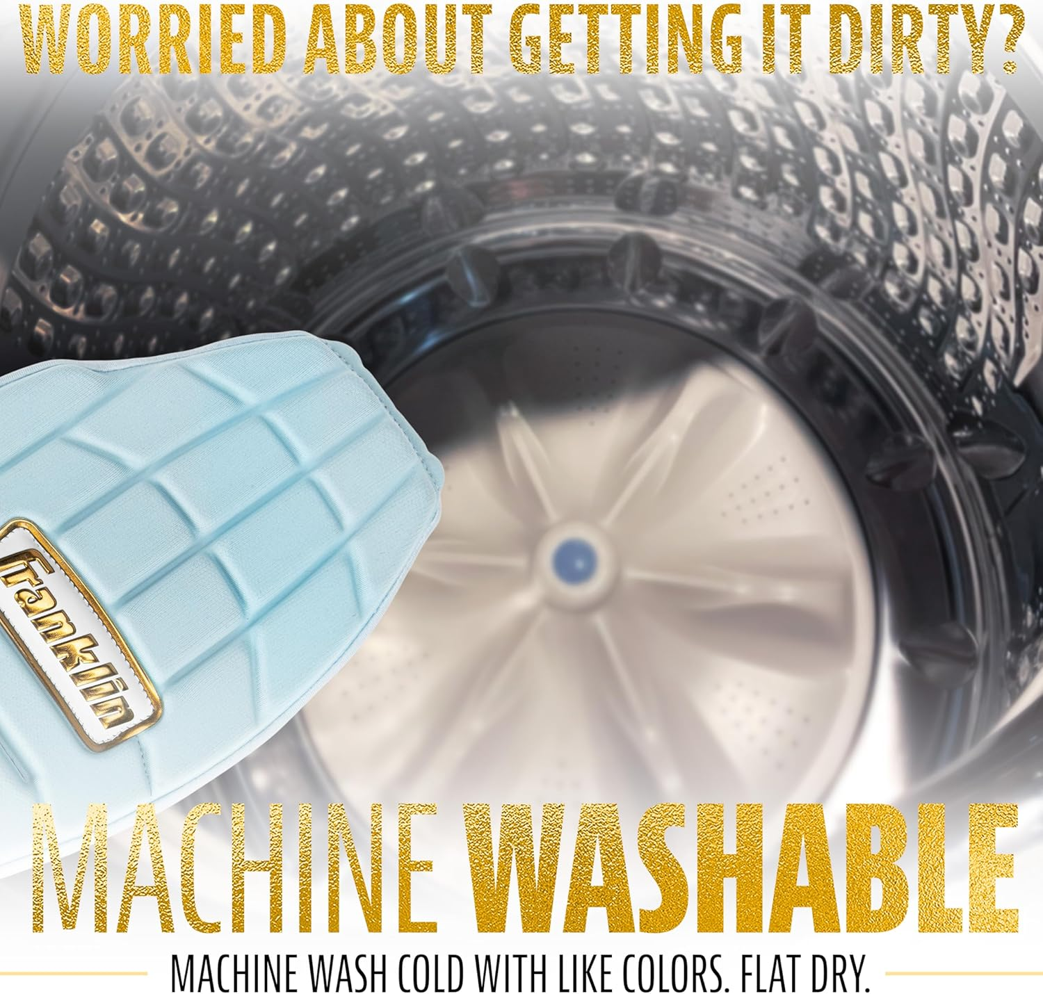 Franklin Sports MLB Baseball + Softball Sliding Mitt - CFX PRT Adult Protective Baserunning Sliding Glove - Left + Right Hand Mitt - Hand + Wrist Protector for Running - One Size image number 4