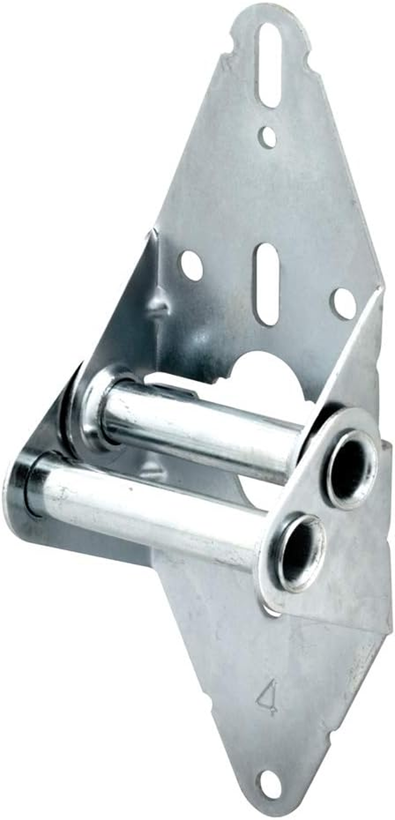 Prime-Line GD 52188 Garage Door Hinge, #4, Galvanized Steel, Accepts 7/16 In. Stem Roller (2 Pack) image number 6