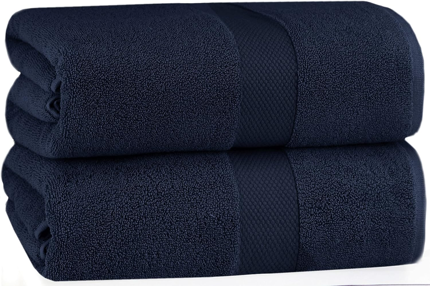 COTTON CRAFT Hotel Luxury Spa Set of 2 Bath Sheets, Oversized Ringspun Cotton 700GSM, 40 Inch X 80 Inch, Linen