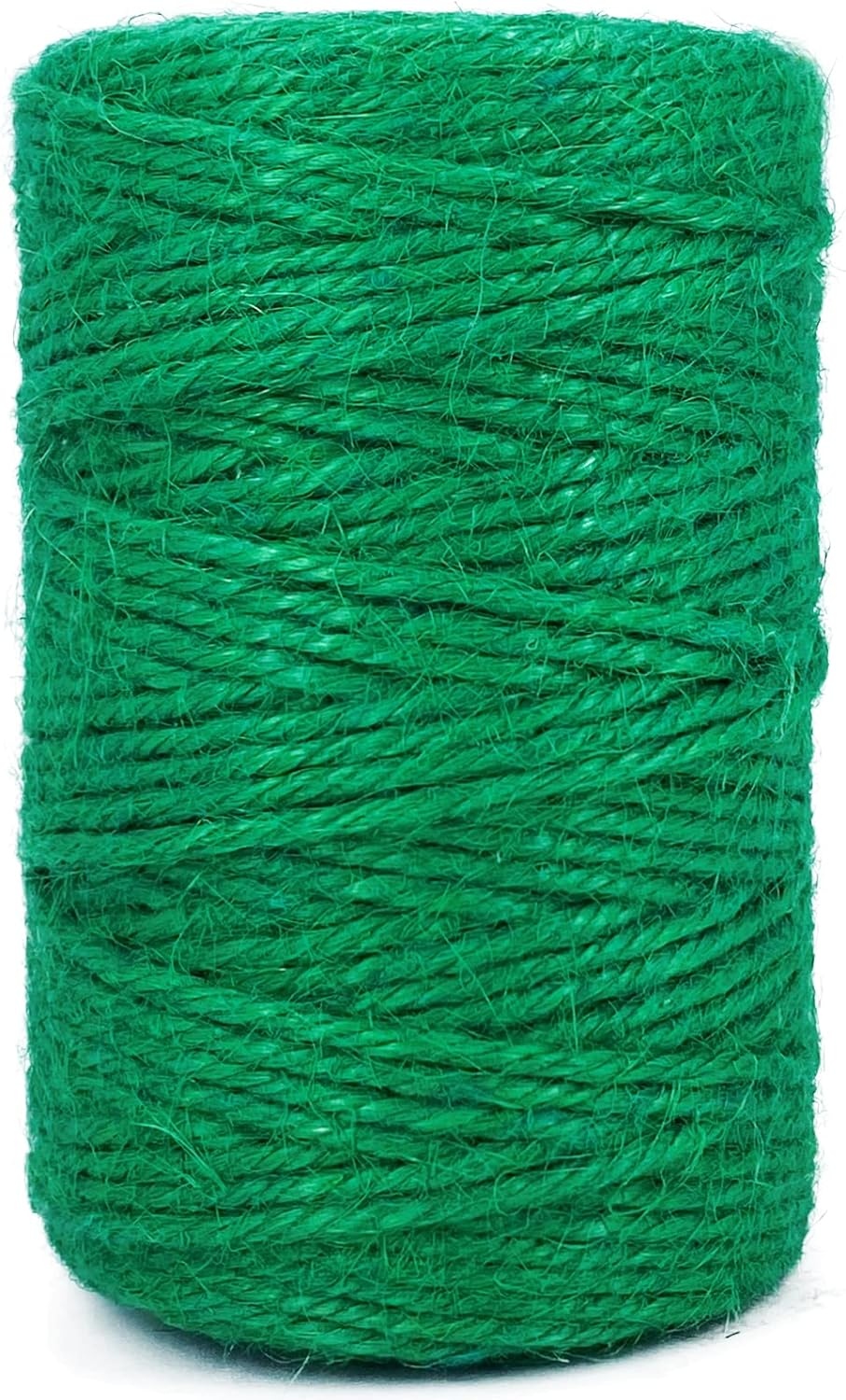 Leecogo 6Mm Jute Rope, 66 Feet 4 Ply Heavy Duty and Thick Twine Rope for Gardening, Crafting, Packing, Bundling and Home Decor