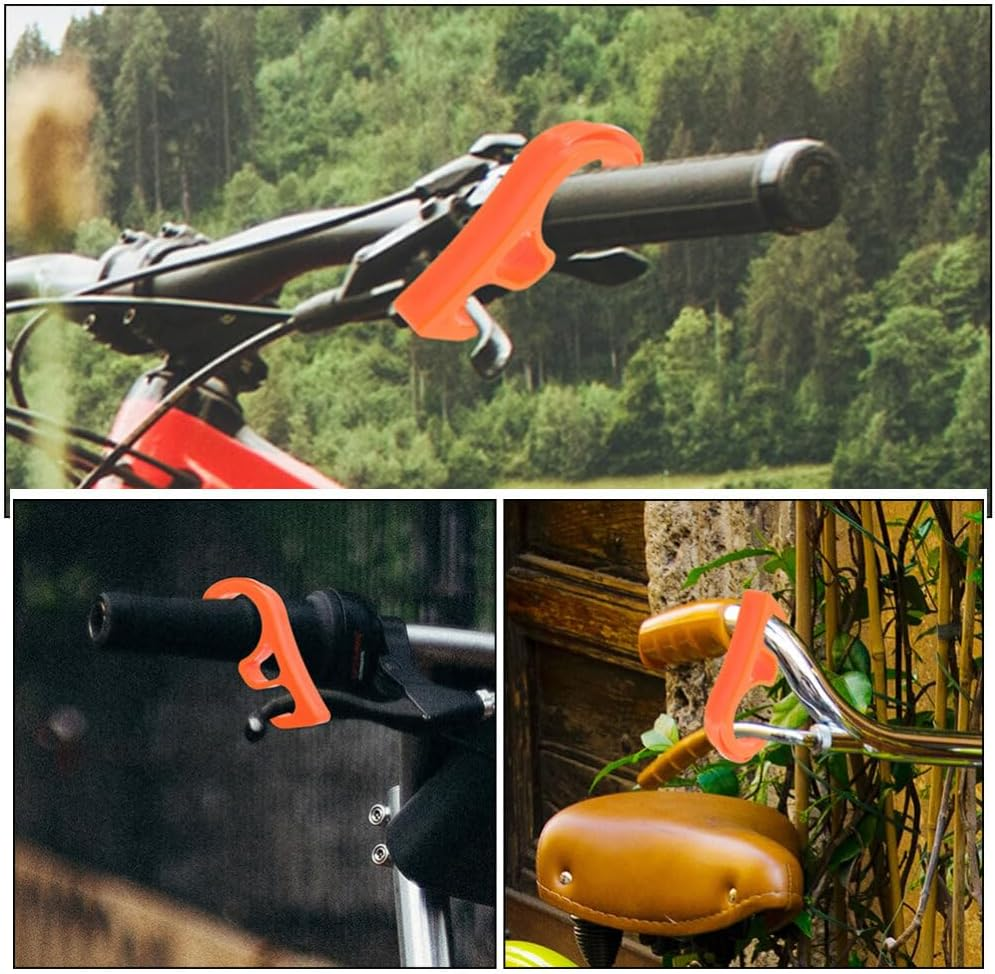 Sosoport 2Pcs Brake Locking Buckle for Motorcycle Bike Secure Lock Convenient Handle Lock Grip for Cycling Accessories Material for Multi-Use Brake image number 6