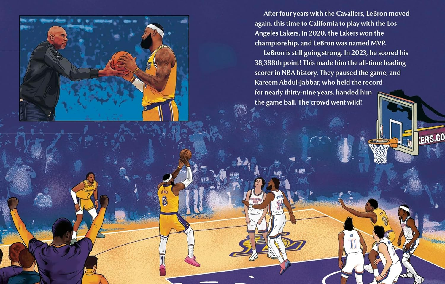 Lebron James: a Little Golden Book Biography image number 3