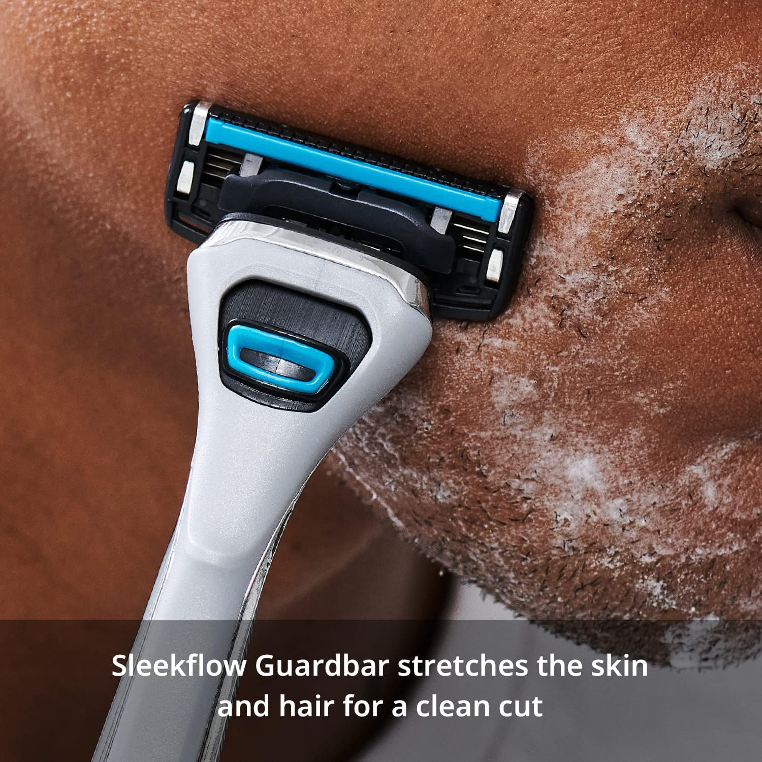 Dorco Pace 4 Pro - Four Blade Razor Shaving System - 2 Replacement Handles (Handles Only) image number 2