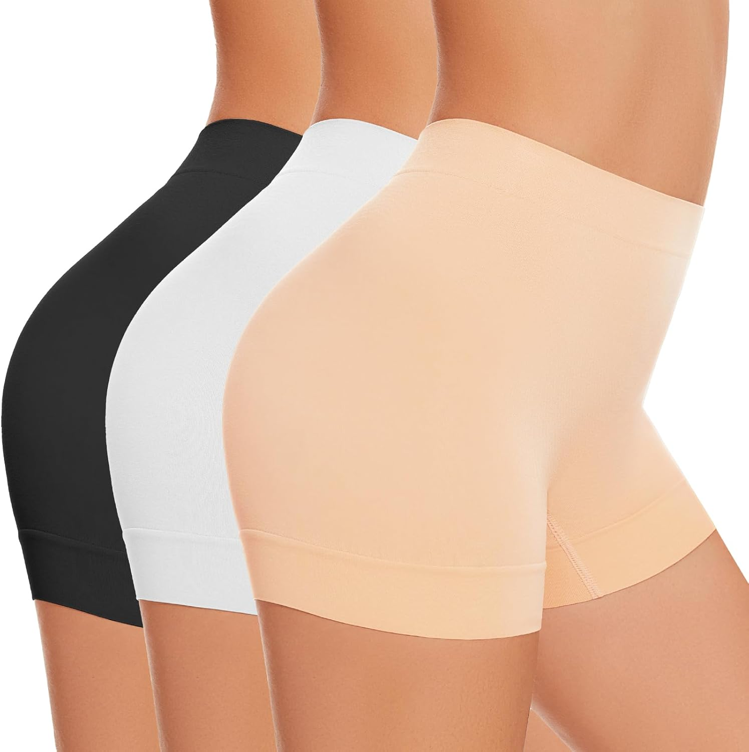 UUMIAER Slip Shorts for Women under Dresses, anti Chafing Shorts Boyshorts Panties Shapewear Yoga Shorts Biker Shorts