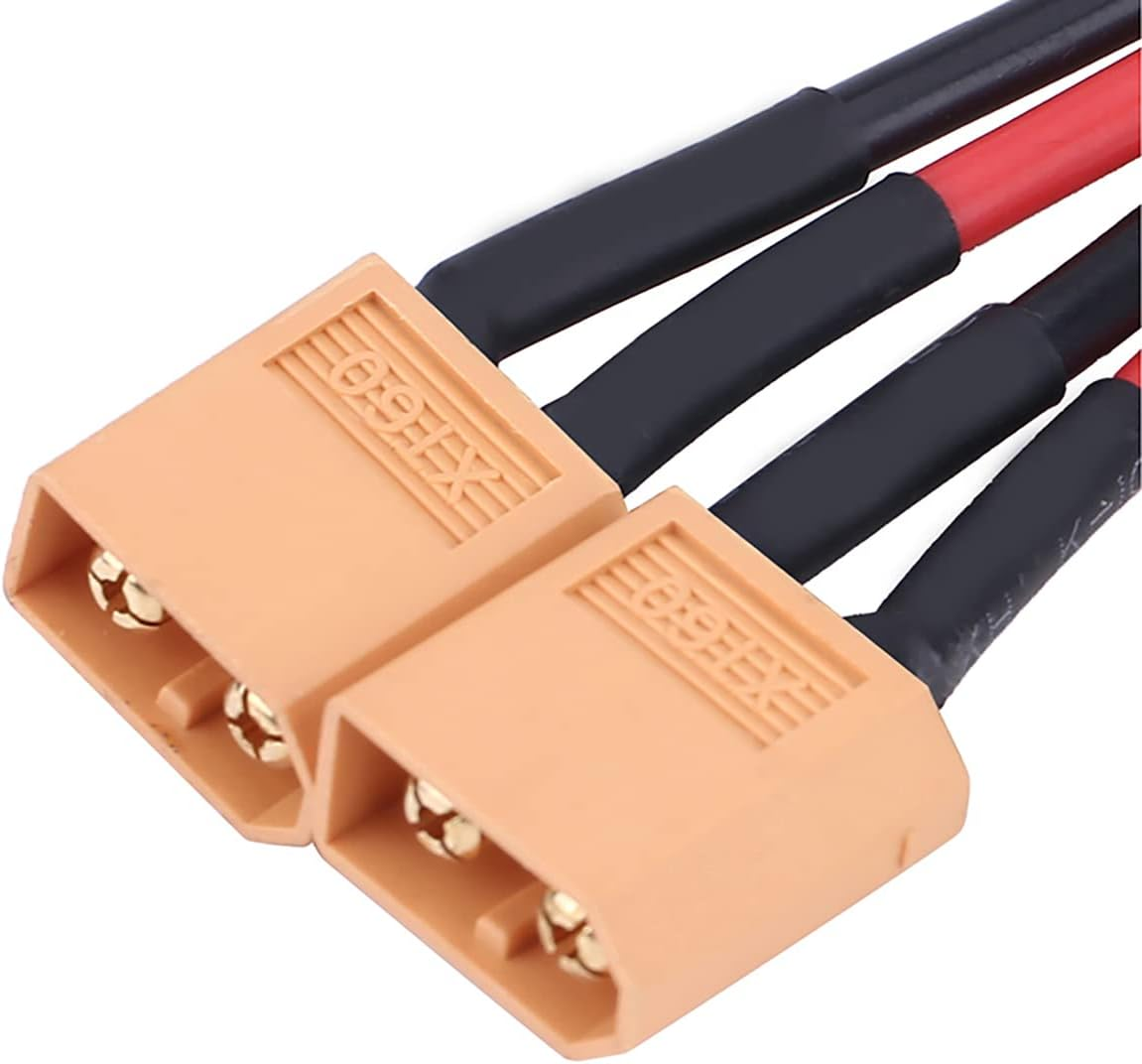 XT60 XT60 Connectors XT60 Parallel for 2 Batteries(1 Female and 2 Male) image number 6