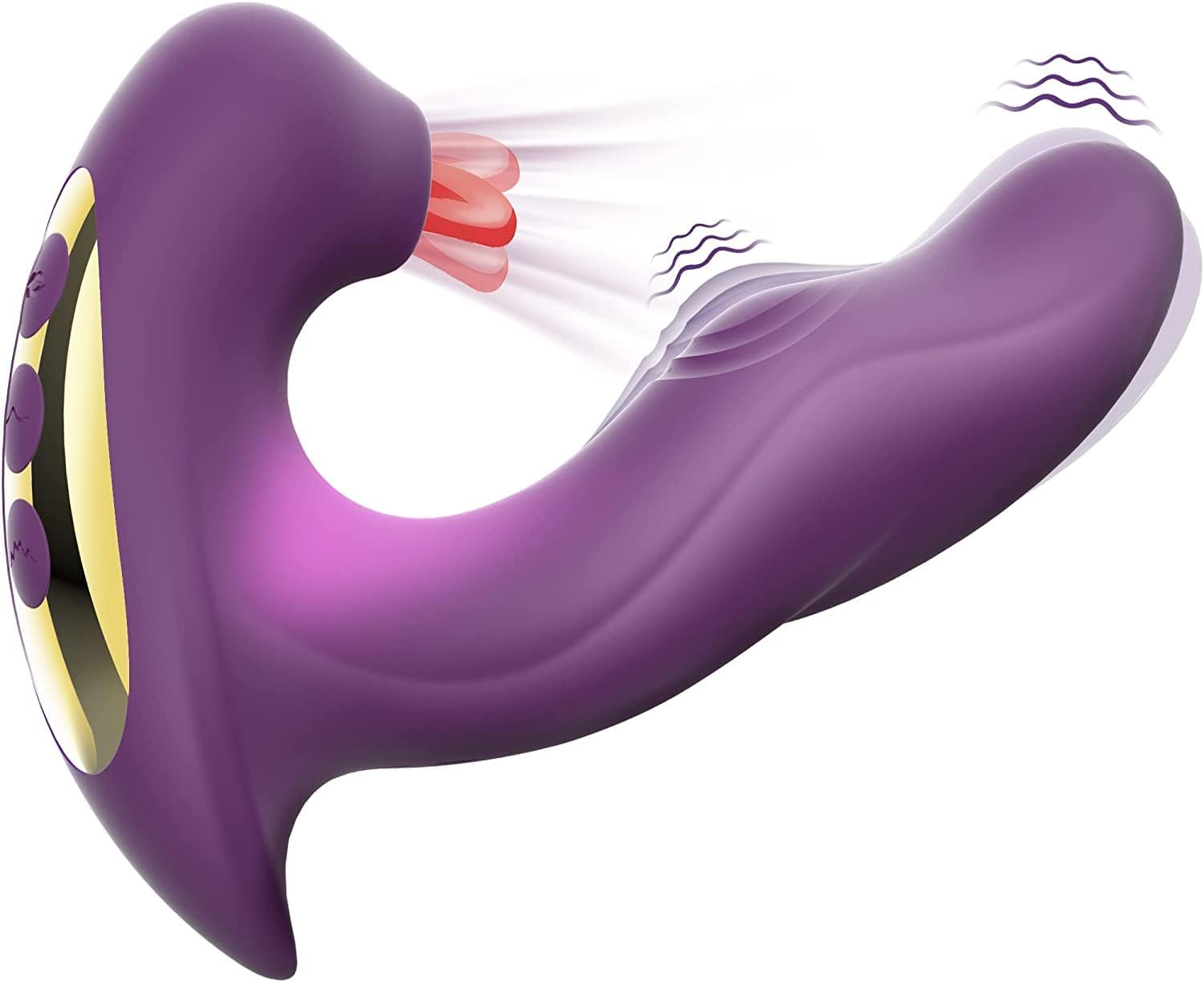 Kelesta Clitoris G-Spot Vibrator for Her, Sex Toy for Women, Quiet and Strong Clitoris, Vibrators Women Quiet with 10 Vibration Modes and 5 Pulsation Modes, 3-1 Sex Toy Sex Toy image number 4