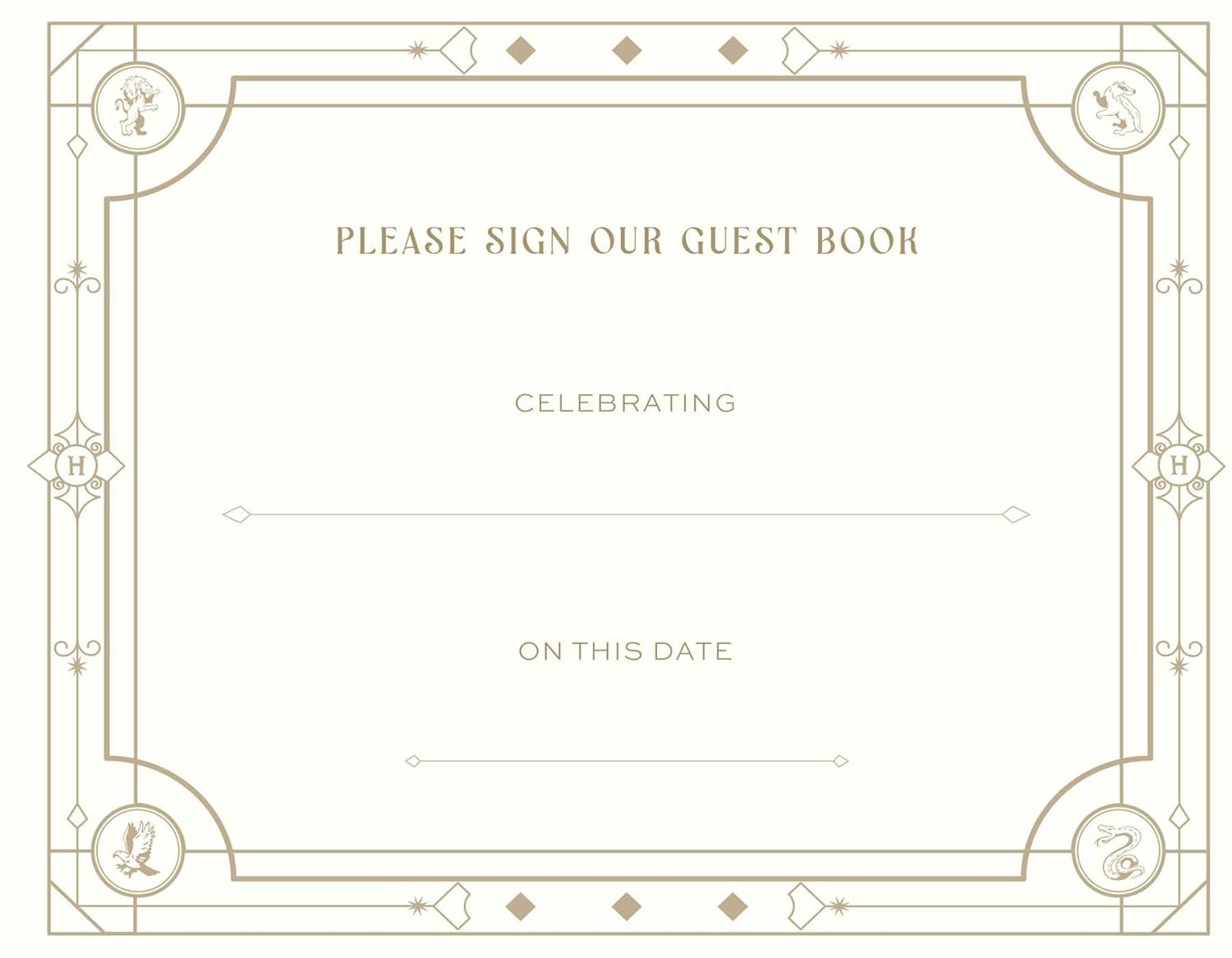 Harry Potter: Hogwarts Guest Book image number 1