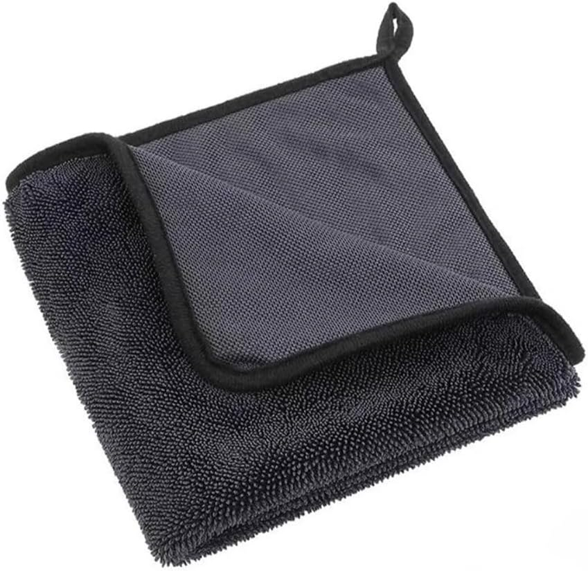 Poemtian 2Pcs Magicwipe Drying Cloth, Shiny Wipes Shower Cleaning Cloths, Super Absorbent No Streaks, Bathroom Drying Cloth for Car Detailing, Kitchen, Window (30 * 30Cm) image number 1