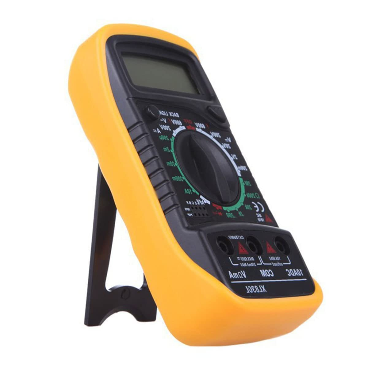 Digital Multimeter, Multi Meter Manual Ranging Includes Volt Meter Digital, Ammeter, Ohmmeter with Backlight LCD image number 5
